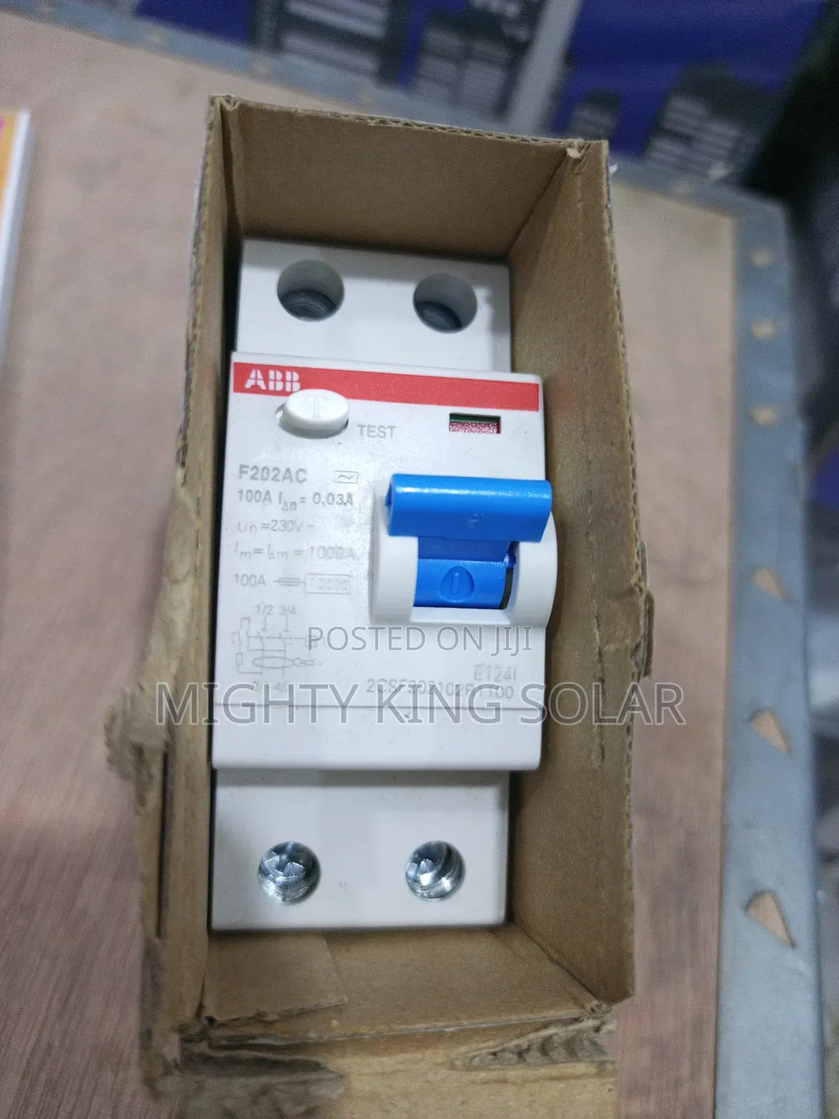Rcd 2 Pole Abb 100a Ac Italian Make