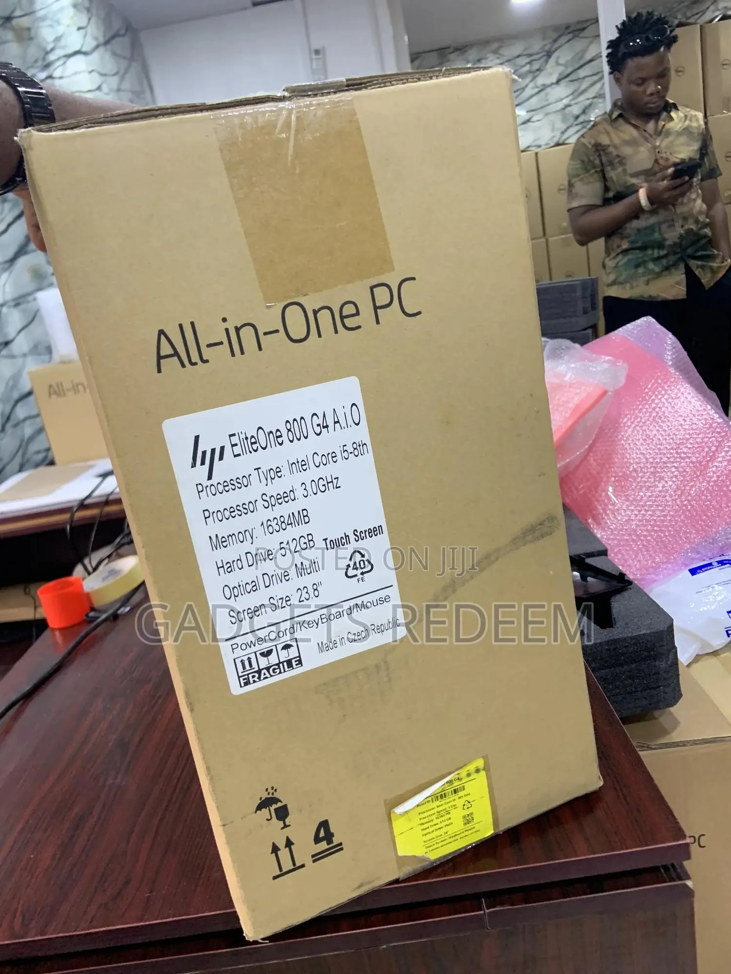 New Desktop Computer HP EliteOne 800 8GB Intel Core i5 SSD 512GB