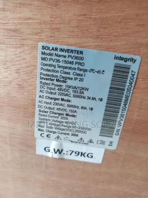 15kva 48v Integrity Hybrid Inverter With Durable