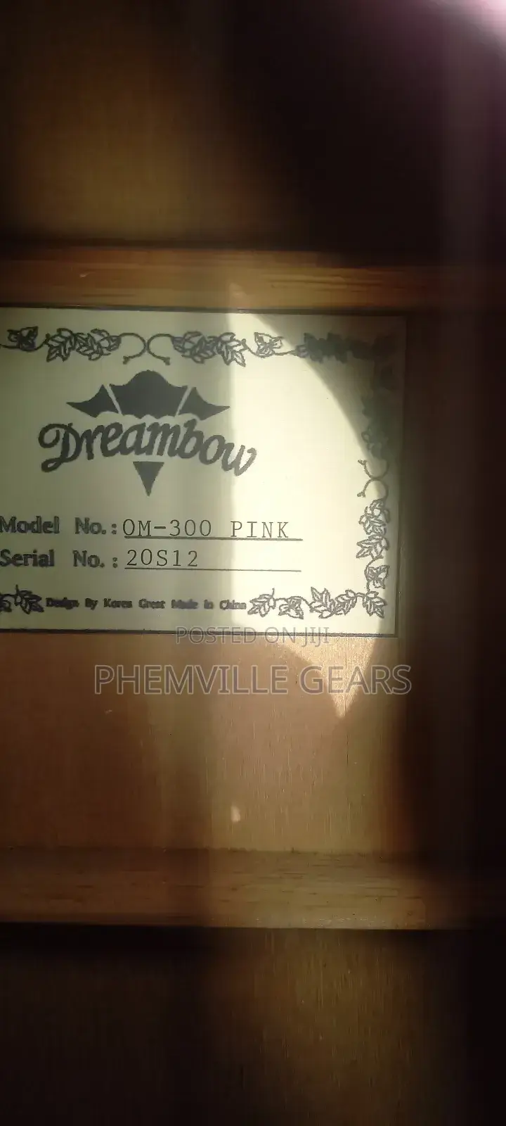 Dreambow Uk Used Acoustic Guitar
