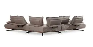 Luxury 5 Seaters Turkish Sofa With Adjustable Backrest