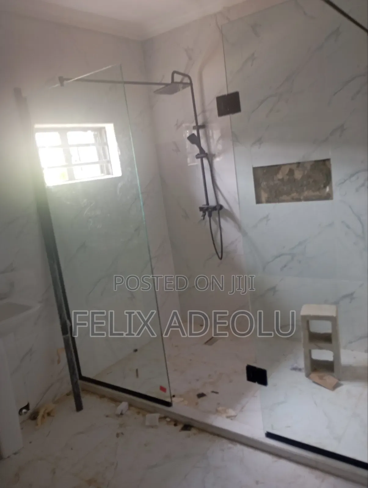 Cubicle Shower Glass