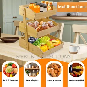 3 Tier Bamboo Fruit Basket