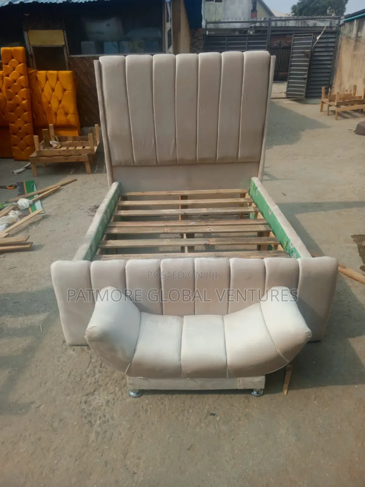 Quality Cream Bedframe