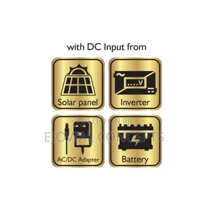 Binatone 4 Way Operation Ac-Dc-Solar-Inverter Stand Fan Ad-1601