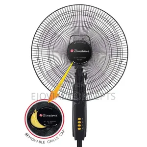 Binatone 4 Way Operation Ac-Dc-Solar-Inverter Stand Fan Ad-1601