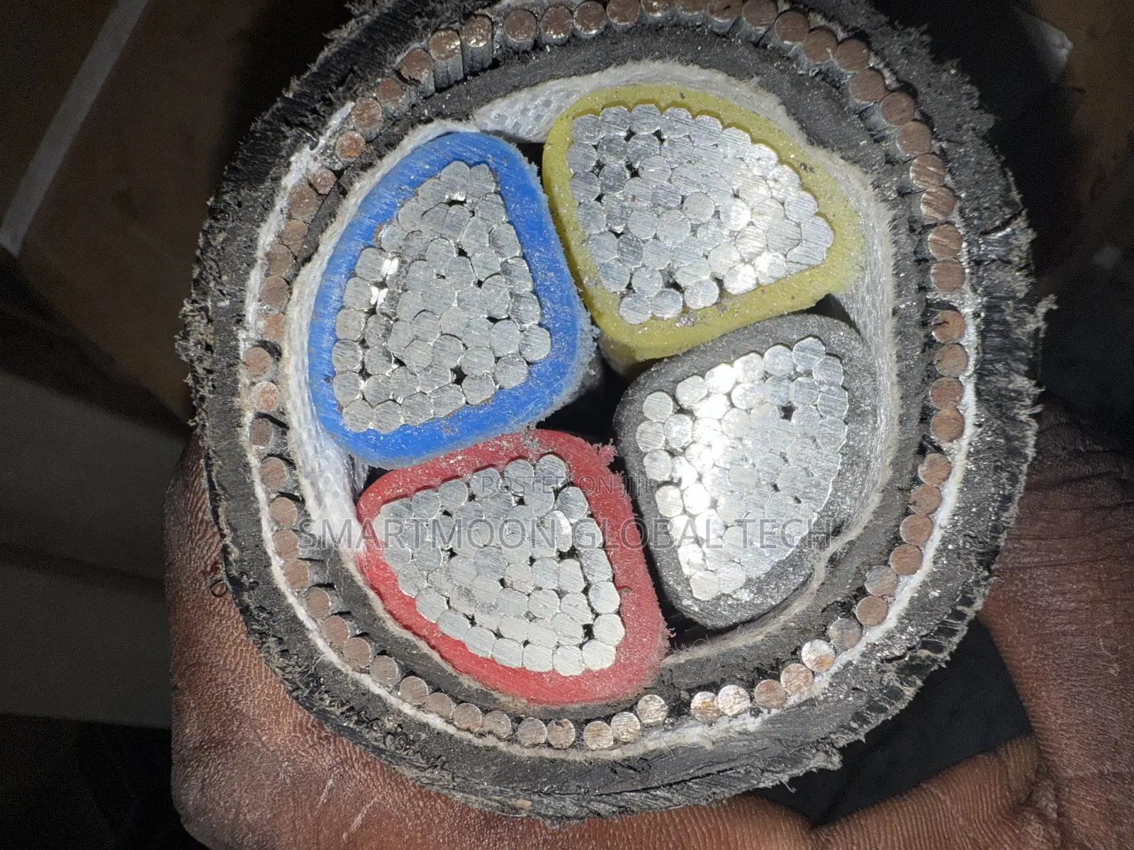 240mm 4core Aluminum Armored Cable