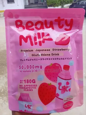 Beauty Milk Premium Japanese Strawberry Glutathione Drink