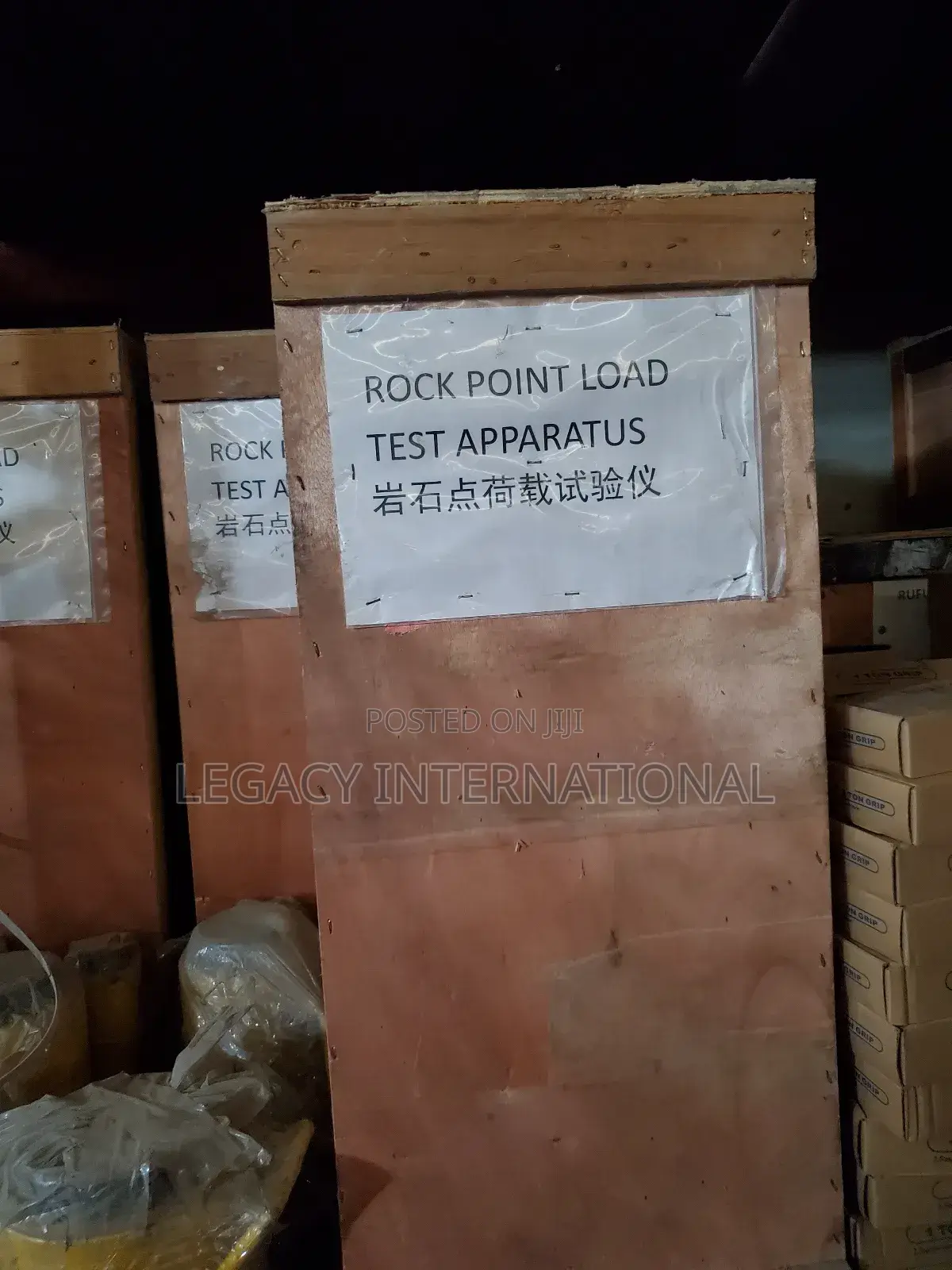 Rock Point Load Test Apparatus