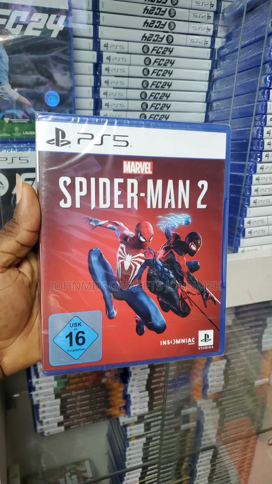 Spider-Man 2 Ps5 Game Disc