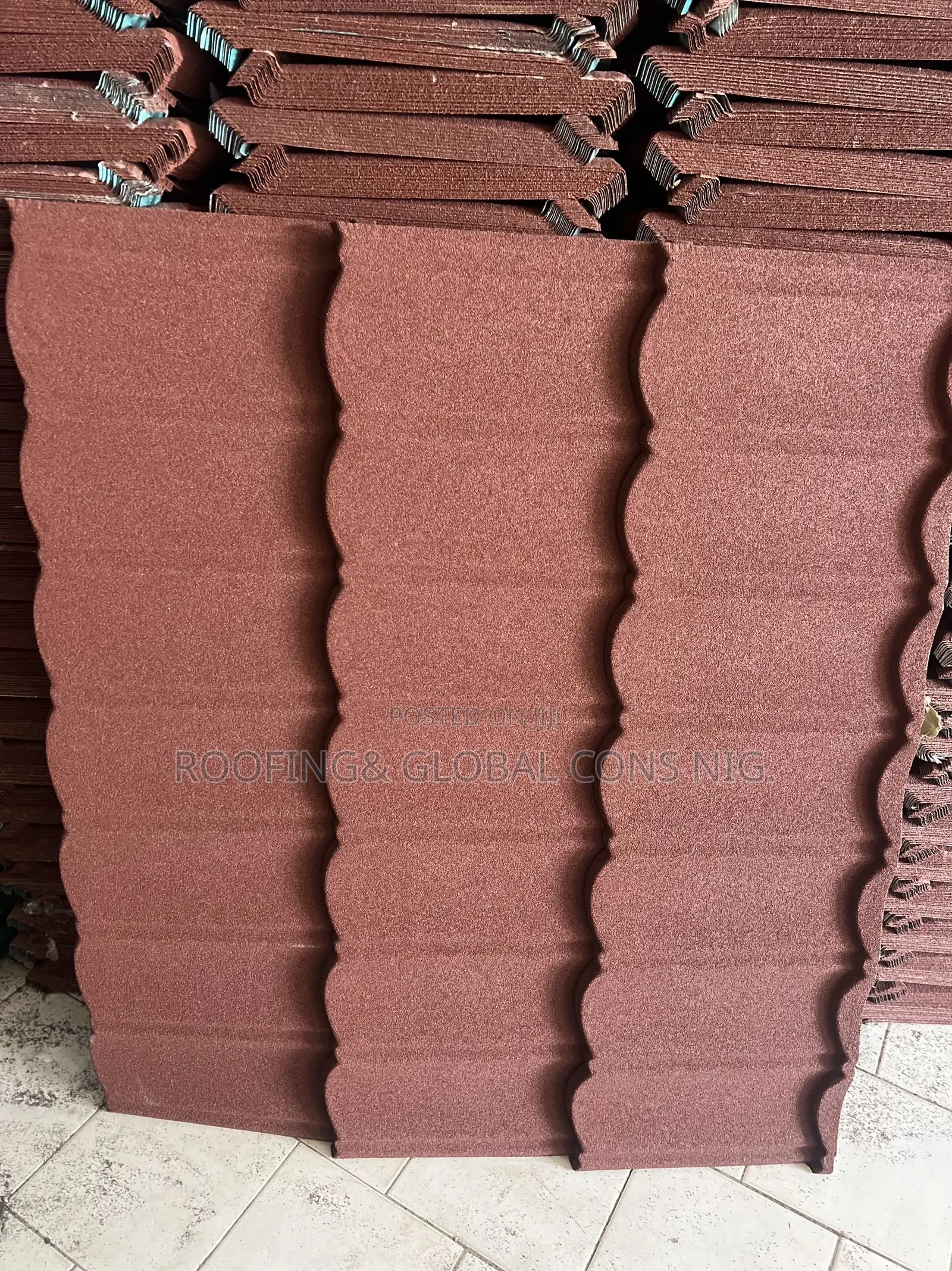 Unique Plane Red Bond Roofing Sheet