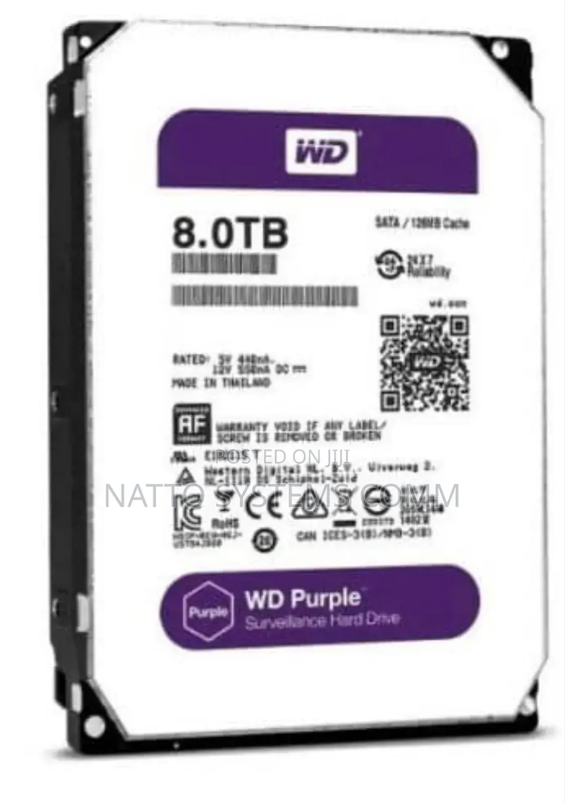 Wd Purple 8tb Internal Hard Drive