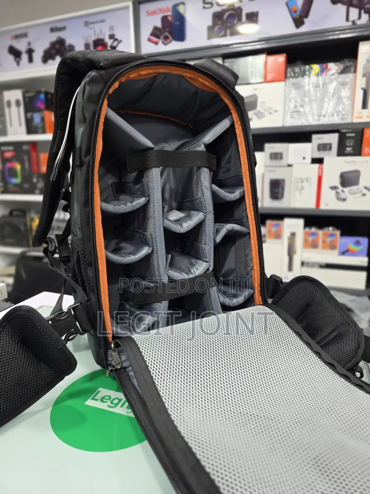 Army Camo Camera Backpack