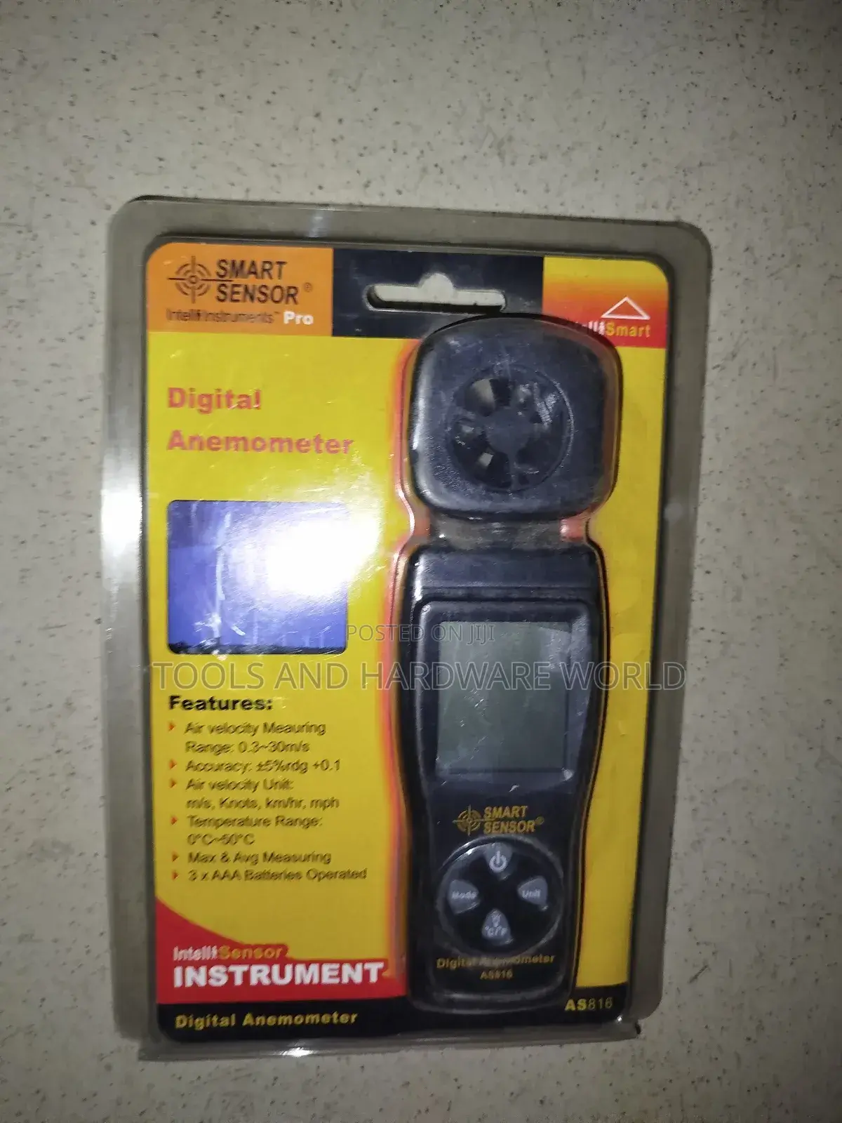 Digital Anemometer