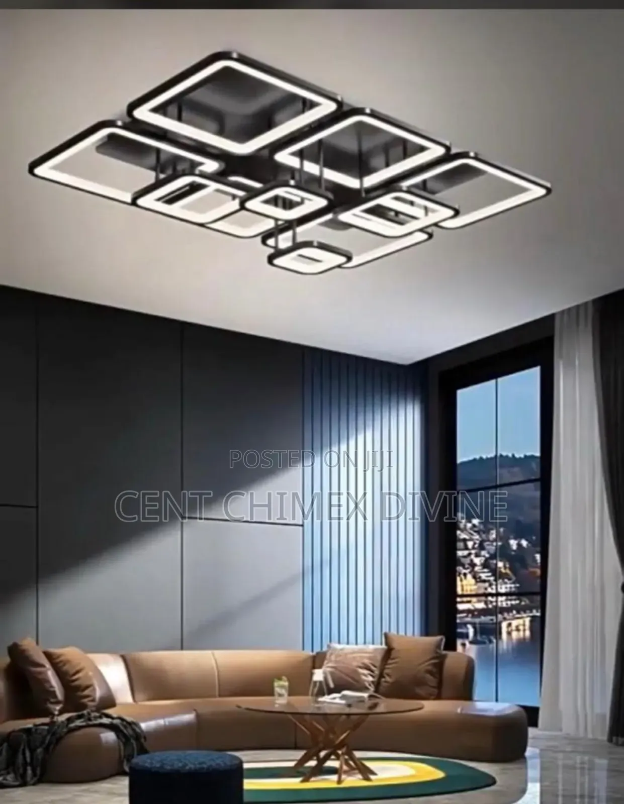 Box Shaped Ceiling Light