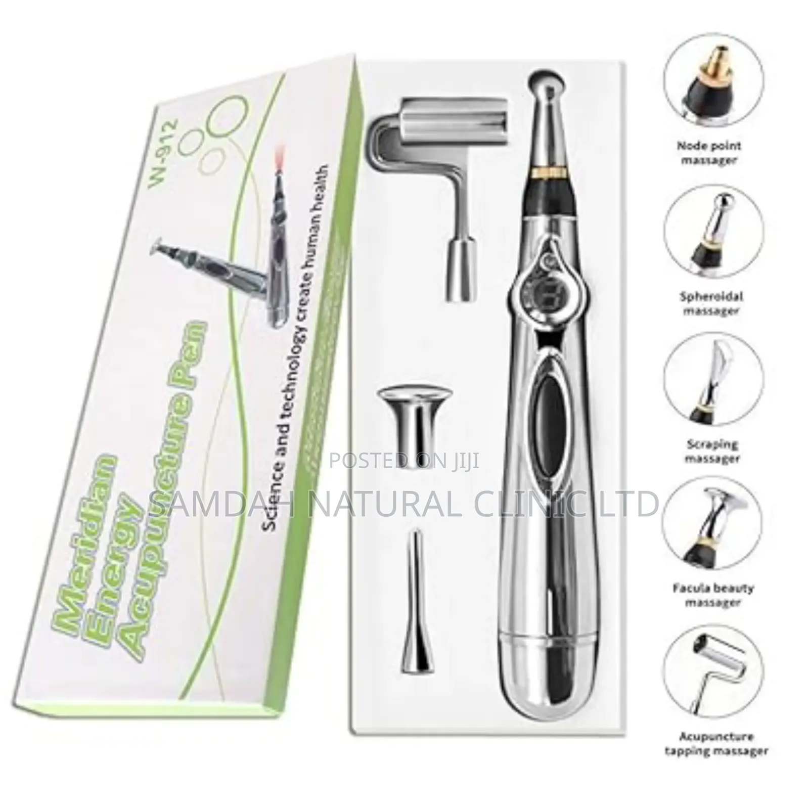 Meridian Massage 5 Pen Accessories