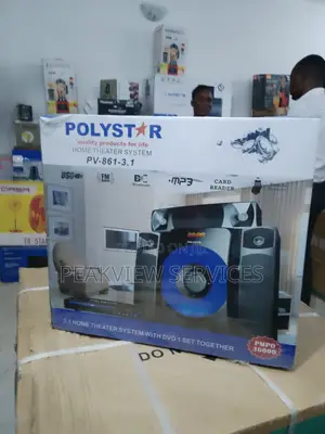 Polystar 3.1ch Home Theatre – Model Pv-861.3.1,