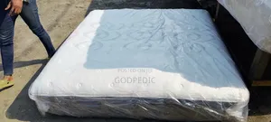 6by6 Fairly Used Orthopedic Spring Mattress