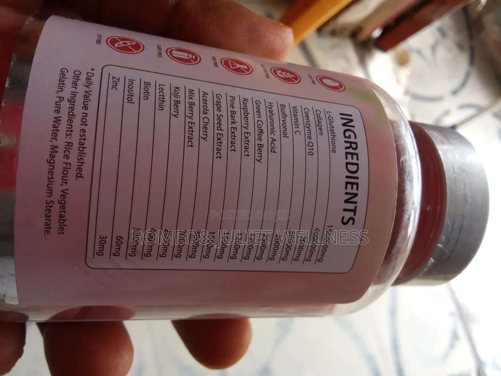Gluta Blend Skin Whitening Mg