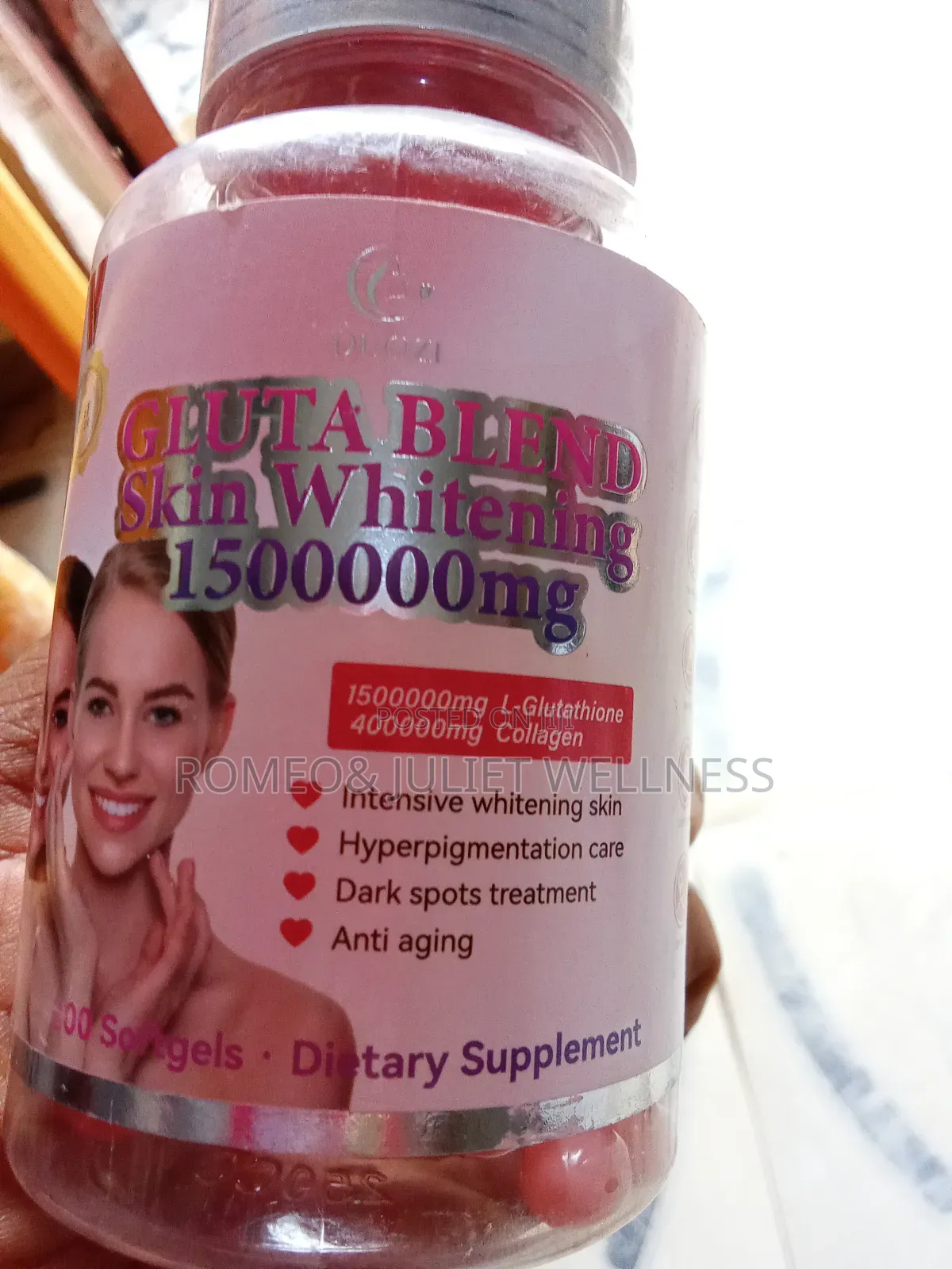 Gluta Blend Skin Whitening Mg