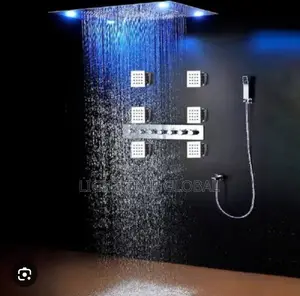 England 6jet Conduit Ceiling Shower Led 800x600 Head Shower
