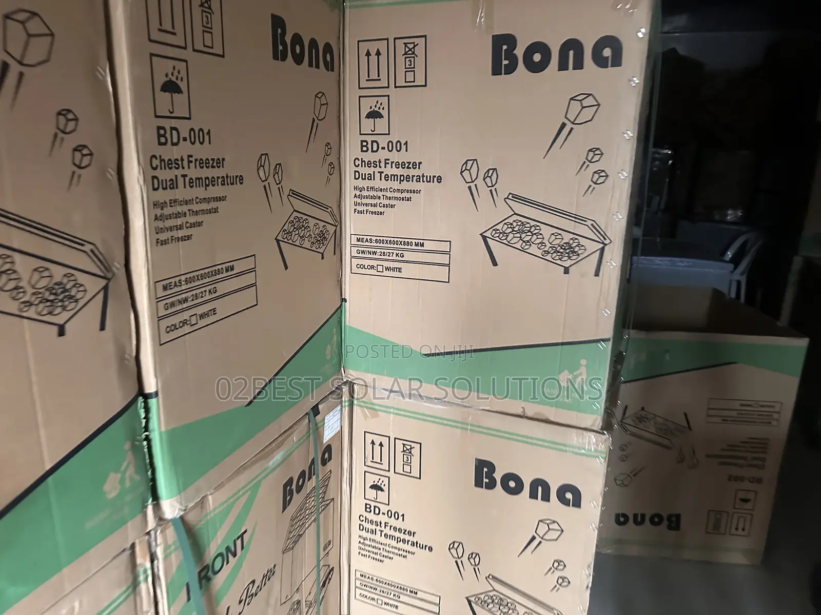 Bona Chilly Inverter Freezer 168l