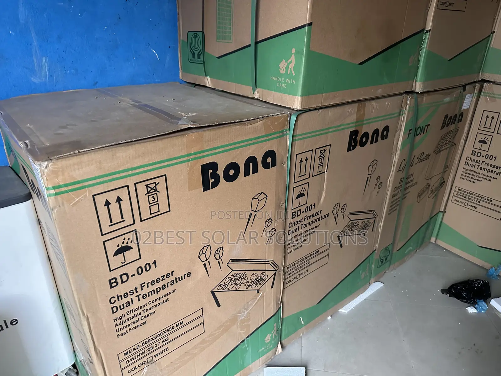 Bona Chilly Inverter Freezer 168l