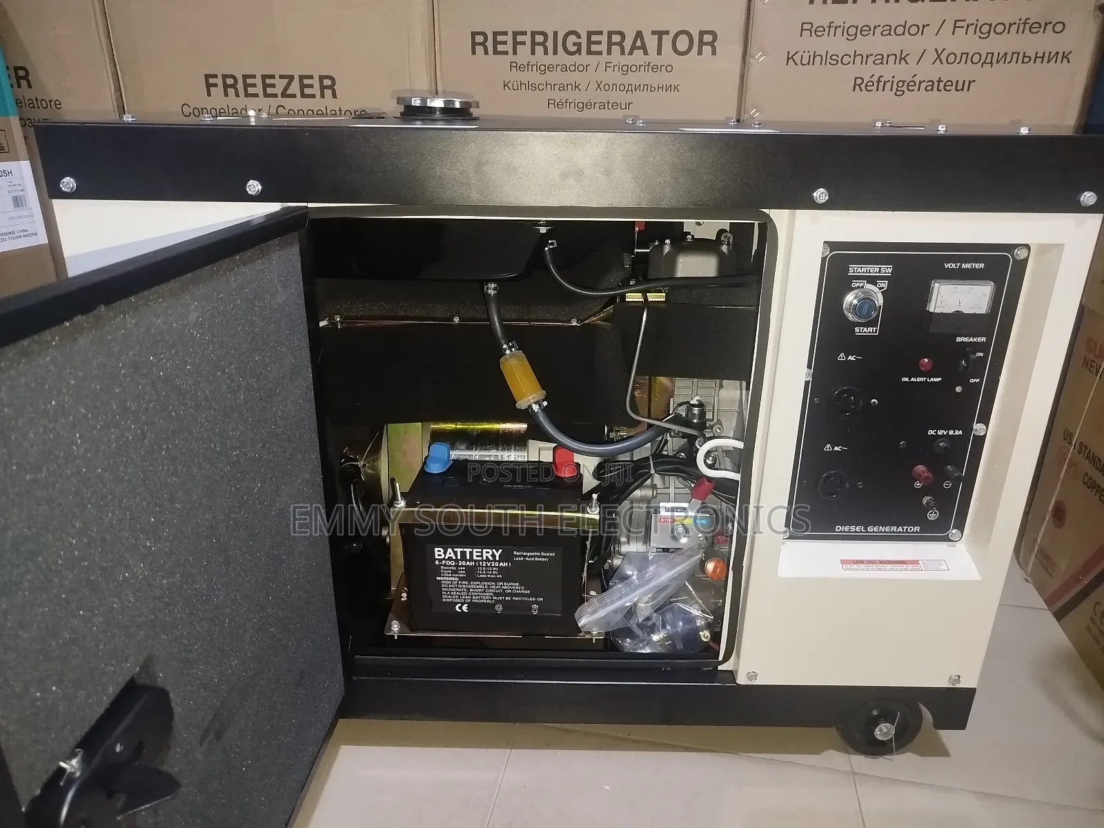 Lutian Sound Proof Diesel Generator 8.0kva