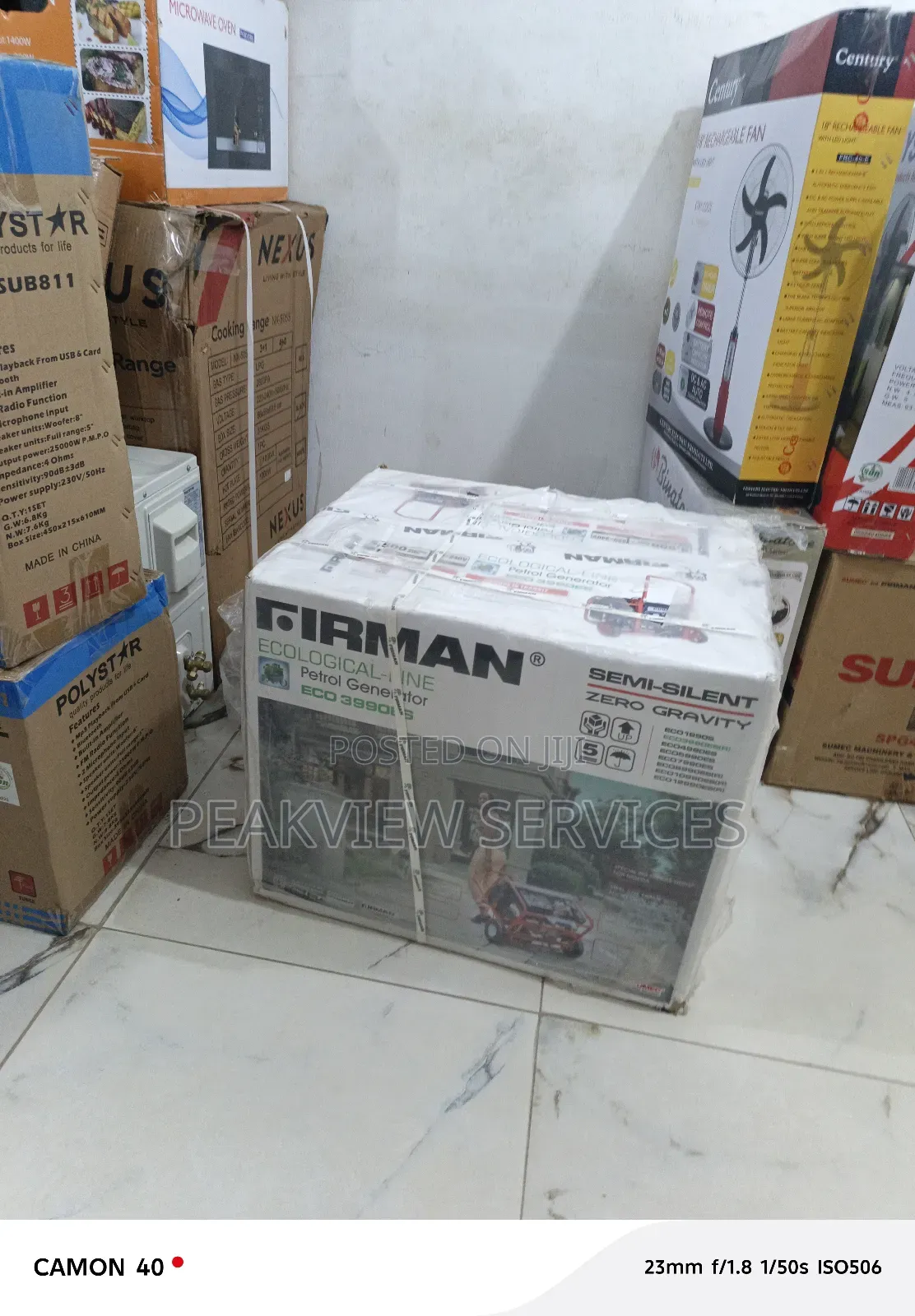 Spanking New Eco 3990es 5.5kva