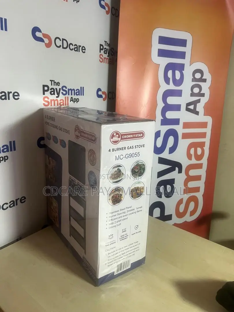 Pay Small Small Master Chef Gas Cooker On Cdcare.App