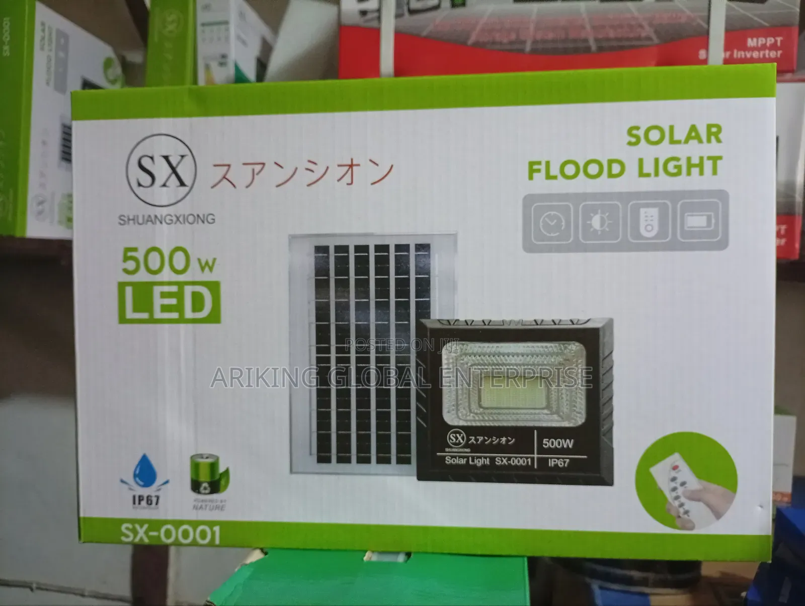 Sx Led Solar Floor Lights 500watts