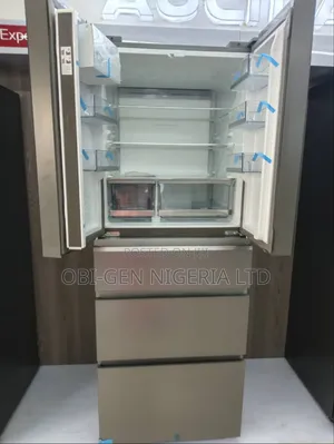 Aucma Inverter Refrigerator French Doors 421liter Rf-421w Set