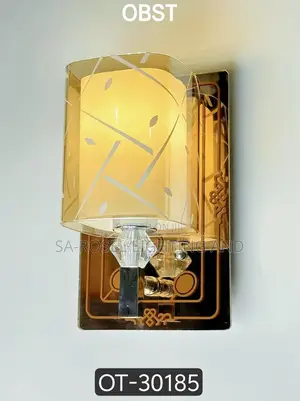 Double Mirror Glass Wall Bracket Fitting