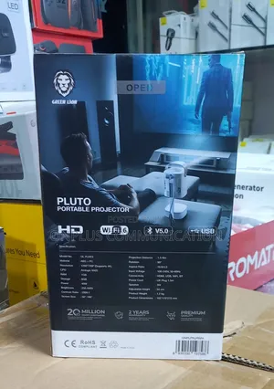 Green Lion Pluto Portable Projector