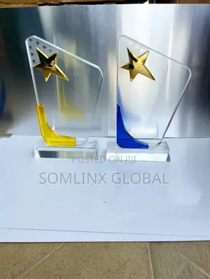 (Glass) Plaque Star Star