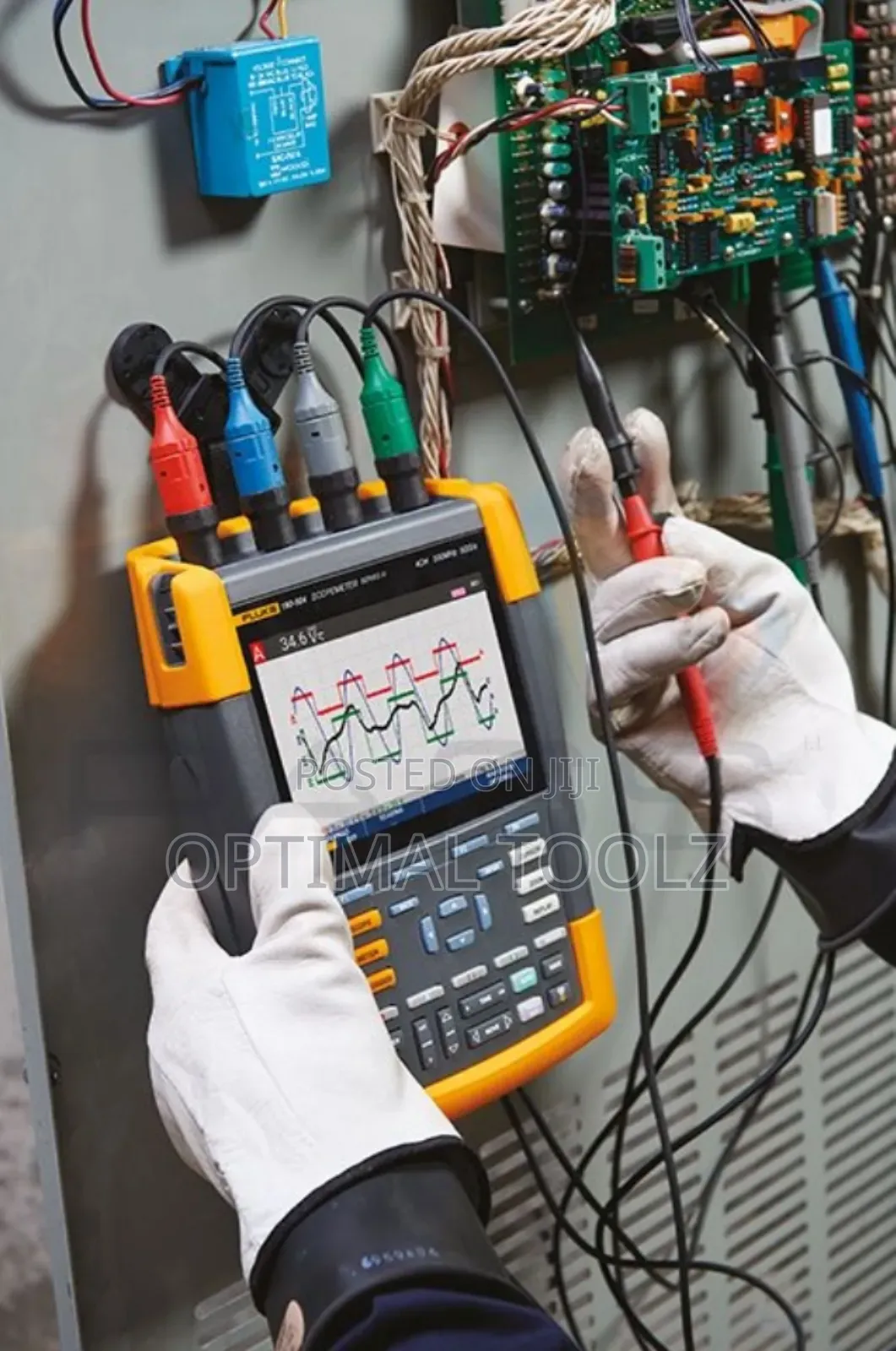 Fluke 190-504 Scopemeter Portable Oscilloscope