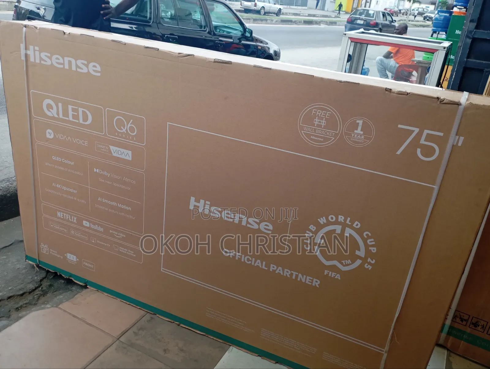 75" Hisense Television