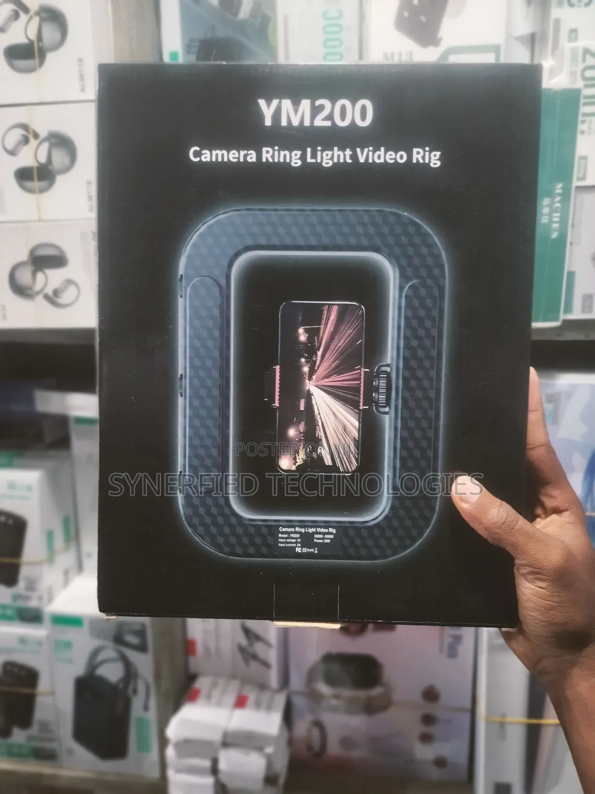 Ym200 Camera Ring Light Video Rig