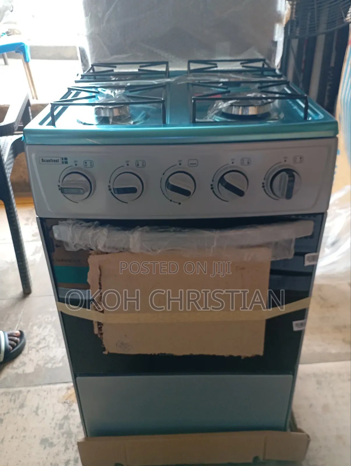 Scanfrost Standing Gas Cooker
