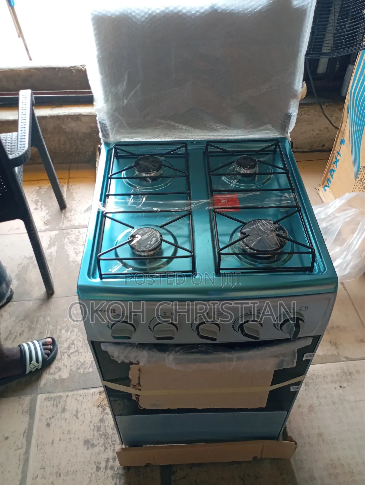 Scanfrost Standing Gas Cooker