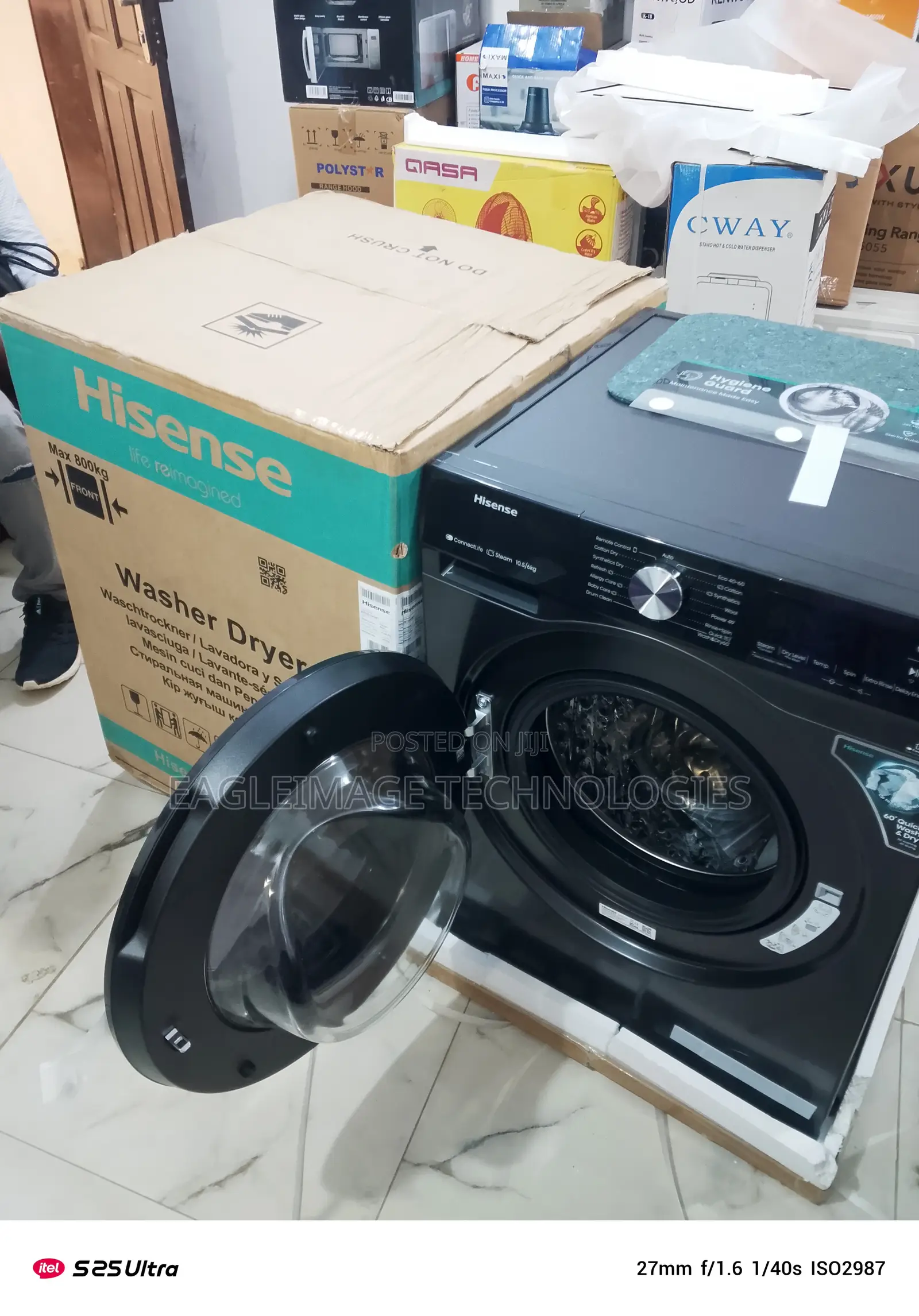 Hisense 10.5kg Washer Dryer – Powerful Efficient!