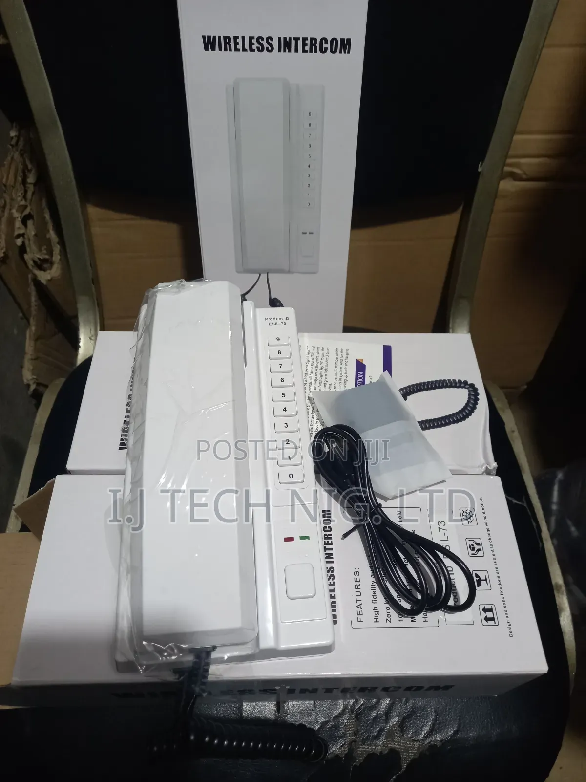 Reachagable Wireless Intercom Phone