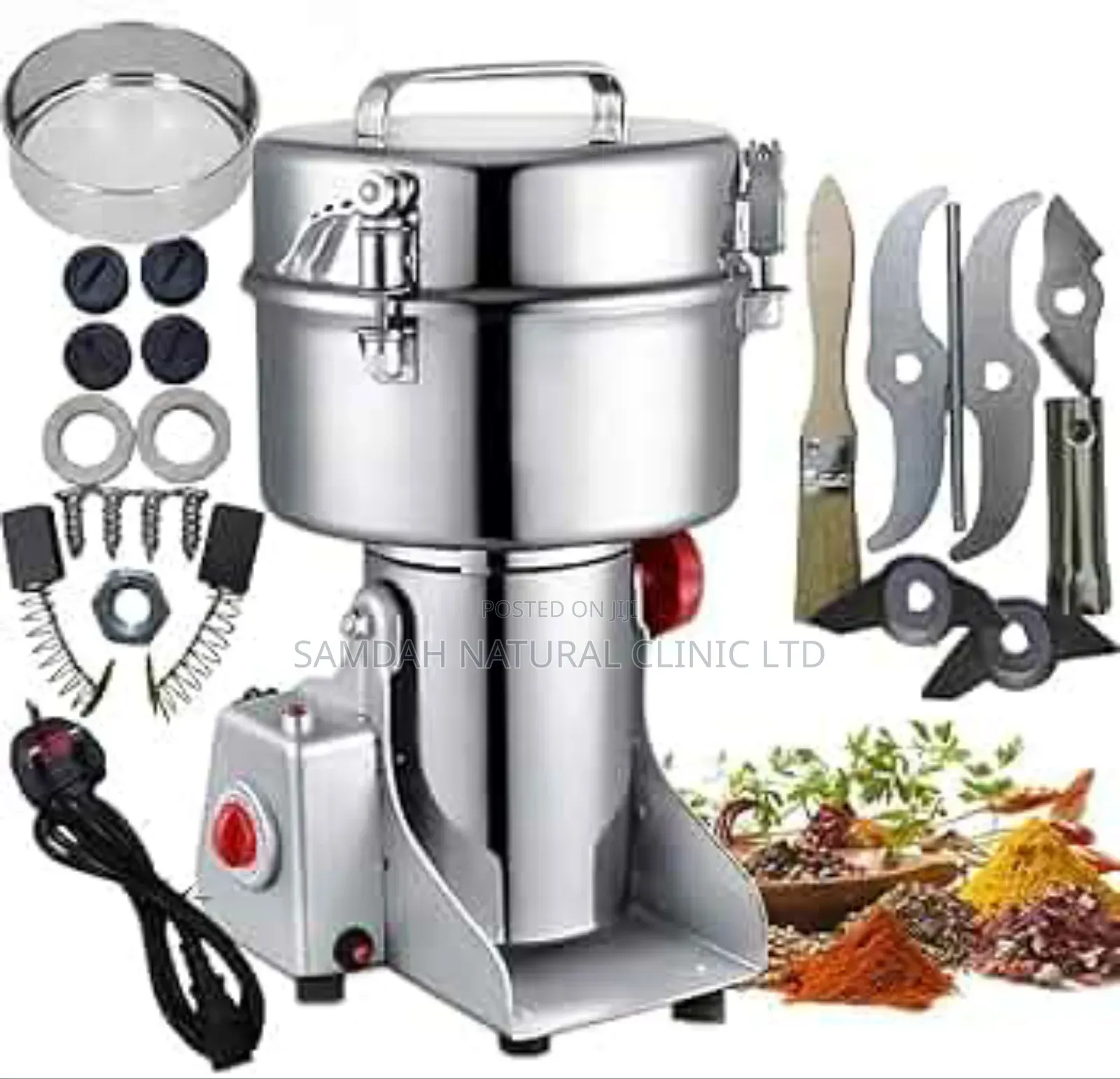 Rrh 3000g Stainless Steel Grain Grinder Mill