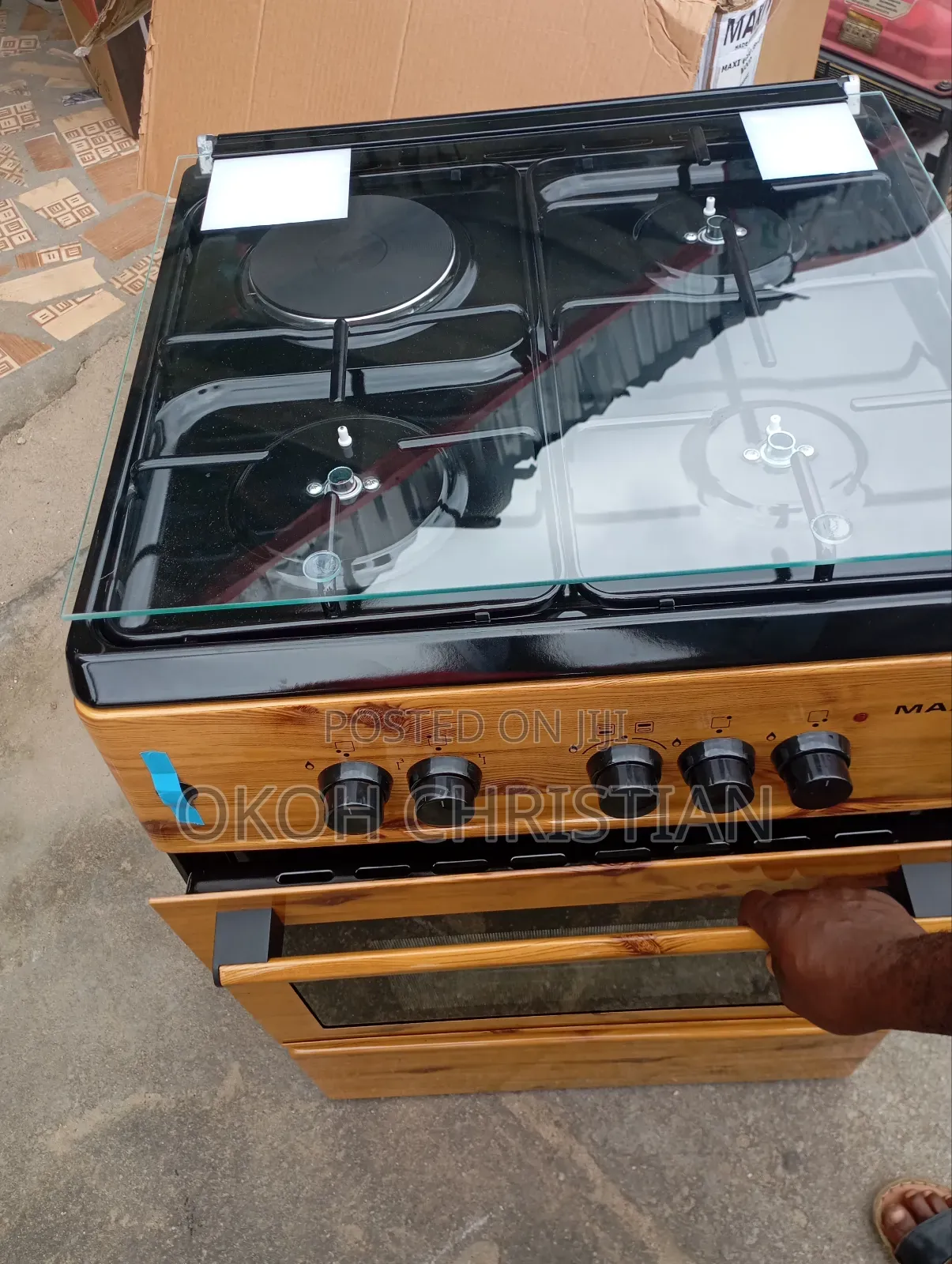 Maxi Standing Gas Cooker