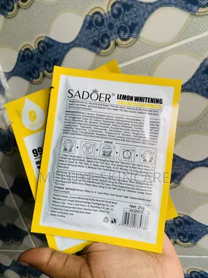 Sadoer Lemon Whitening Facial Mask