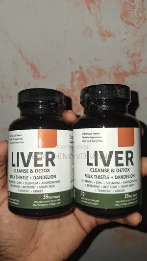 Liver Cleanse/Detox Supplement (70 Capsules)