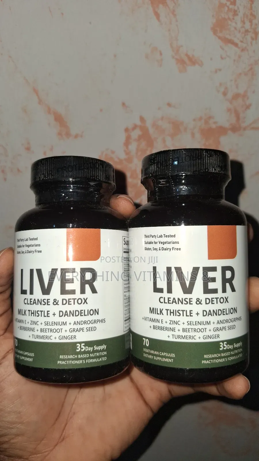 Liver Cleanse/Detox Supplement (70 Capsules)