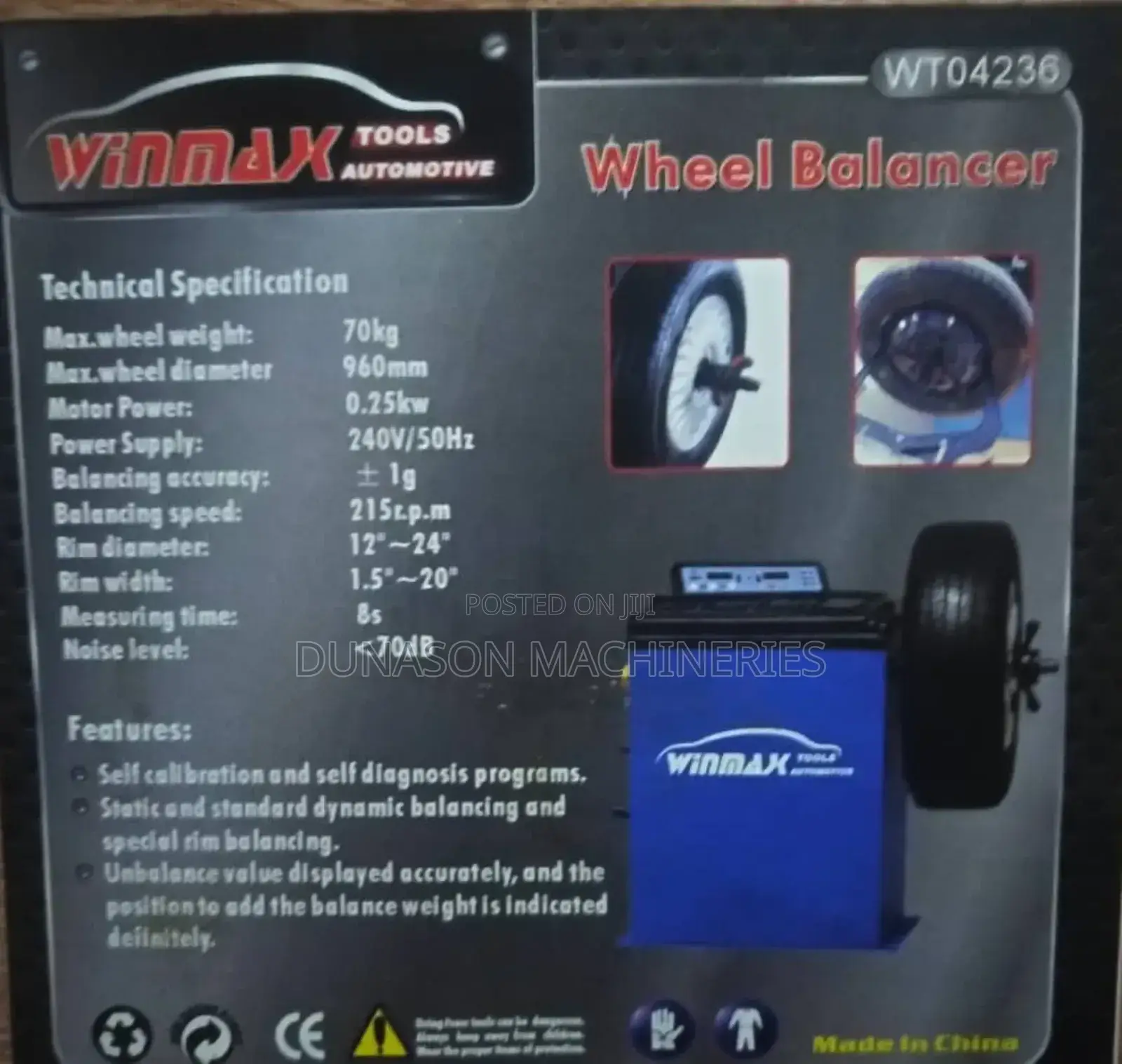 Wheel Balancing Machine