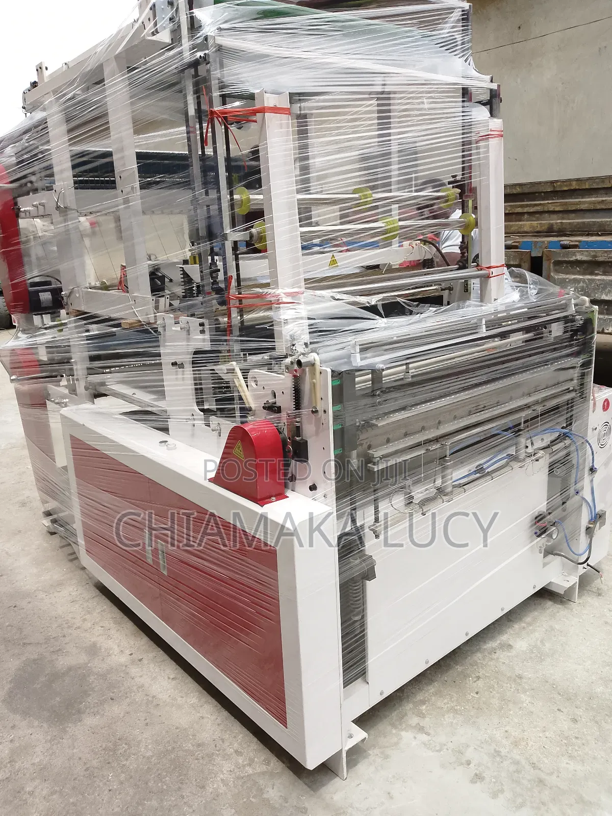 Double Deck Nylon Bag Making Machine