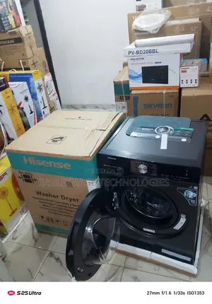 Hisense 10.5kg Washer – Big Capacity, Small Hassle
